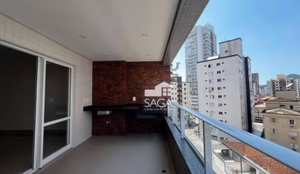 Apartamento com 3 dormitórios à venda, 107 m² por R$ 903.000,00 - Vila Guilhermina - Praia Grande/SP