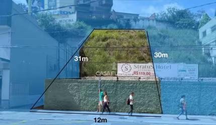 Terreno à venda, 366 m² por R$ 1.800.000,00 - São João - Volta Redonda/RJ