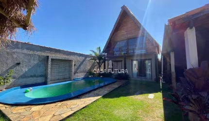 Rancho com 2 dormitórios à venda, 140 m² por R$ 350.000,00 - Campo Bom - Barra do Piraí/RJ