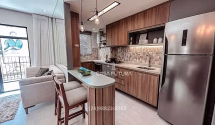 Apartamento com 2 dormitórios à venda, 57 m² por R$ 239.996,00 - São Luís - Volta Redonda/RJ
