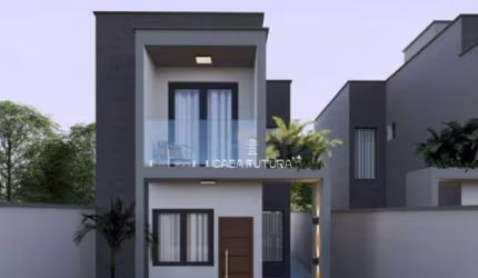 Casa Duplex com 2 dormitórios à venda, 100 m² por R$ 350.000 - Colônia - Barra Mansa/RJ