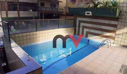 Apartamento com 1 dormitório para alugar, 60 m² por R$ 2.400,02/mês - Tupi - Praia Grande/SP