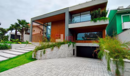 Casa Contemporânea de Construtor 1417 m² sob Dunas 5 suítes com closet e 8 vagas de garagem subsolo