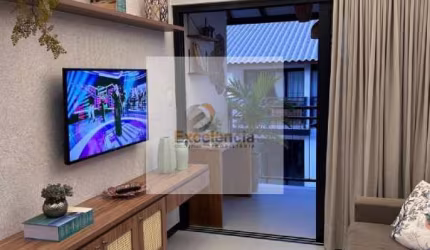 Apartamento com 1 quarto, 40,96m², em Praia do Forte!