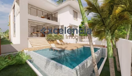 Casa duplex com 3 suítes, 500m2 de terreno, em Alphaville!