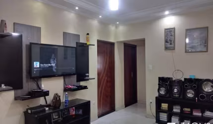 Casa para Venda em Santo André, Vila Lutécia, 3 dormitórios, 2 banheiros, 3 vagas