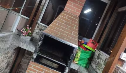 Cobertura para Venda em Santo André, Vila Tibiriçá, 2 dormitórios, 1 banheiro, 1 vaga