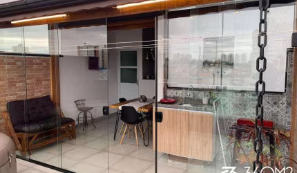 Cobertura para Venda em Santo André, Jardim Cristiane, 2 dormitórios, 2 banheiros, 1 vaga