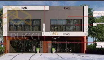Salão Comercial para locação, Swiss Park, Campinas - SL0037.
