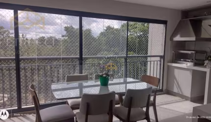 Apartamento com 3 dormitórios para alugar, 130 m² - Swiss Park - Campinas/SP
