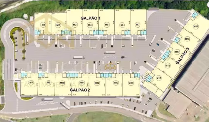 Galpão Comercial para locação, Aeroporto, Jundiaí - GA0047.