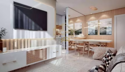 Apartamento com 2 dormitórios à venda, 46 m² por R$ 269.400,00 - Jardim Boa Esperança - Campinas/SP