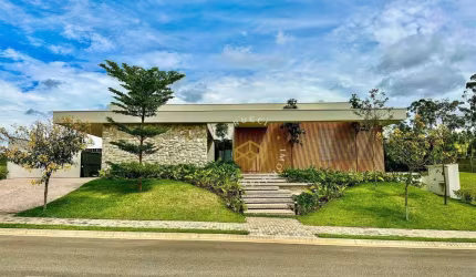 Casa com 4 dormitórios à venda, 500 m² por R$ 6.400.000,00 - Loteamento Residencial Entre Verdes (Sousas) - Campinas/SP