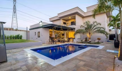 Casa com 5 dormitórios à venda, 612 m² por R$ 6.500.000,00 - Loteamento Mont Blanc Residence - Campinas/SP
