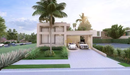 Casa com 3 dormitórios à venda, 219 m² por R$ 2.050.000,00 - Santorini Residencial Club - Paulínia/SP