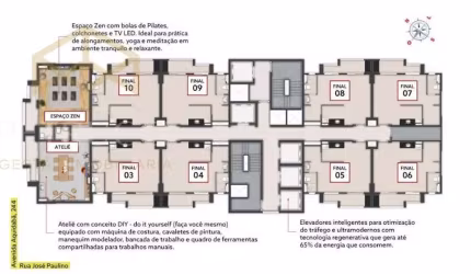 Studio Residencial à venda, Vila Lídia, Campinas - ST0016.