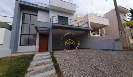 Casa com 3 dormitórios à venda, 215 m² - Condomínio Residencial Flor da Serra - Valinhos/SP