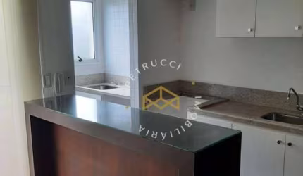 Apartamento com 1 dormitório para alugar, 62 m² por R$ 3.535,16/mês - Condomínio Edifício Lisieux - Campinas/SP