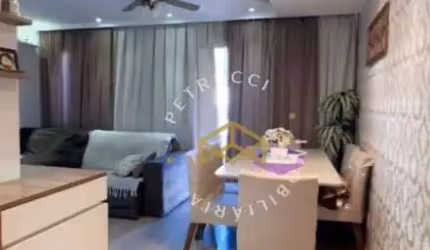 Apartamento com 3 dormitórios à venda, 67 m² por R$ 350.000,00 - Condomínio Praças Ipê Roxo - Sumaré/SP