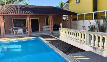 Casa com 3 dormitórios à venda, 140 m² - Balneário Praia do Pernambuco - Guarujá/SP