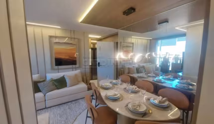 ÓTIMO APARTAMENTO JÁ ENTREGUE COM 3 DORMITÓRIOS, 1 SUÍTE, 2 VAGAS E LAZER COMPLETO.