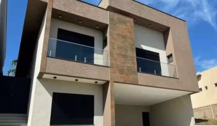 Casa Espaçosa com 4 Suítes e Linda Vista Definitiva no condomínio Zurich Swiss Park