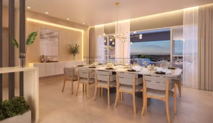 Apartamento de alto padrão em construção, com ótima localização