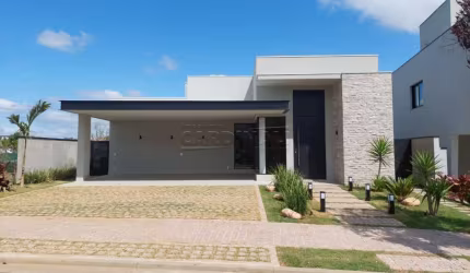Casa moderna à venda com 5 suítes no condomínio Alphaville Dom Pedro 3.