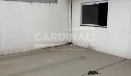 Casa nova para aluguel no Jardim Cruzado Ibaté - R$1.000/mês