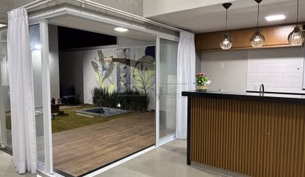 Casa em condomínio fechado com 3 quartos à venda na Passeio das Magnólias, lote 102 quadra D, SN, Parque Faber Castell IV, São Carlos, 170 m2 por R$ 1.420.000
