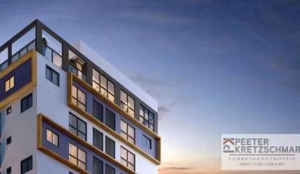 Apartamento 2 dorm (1 suite)