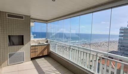 Apartamento VISTA MAR na Aviação, 2 dormitórios, confira na imobiliária em Praia Grande.