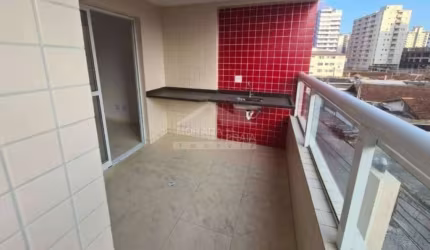 Apartamento 3 dormitórios, 2 vagas. Sacada gourmet. Na Aviação. Só na imobiliária em Praia Grande