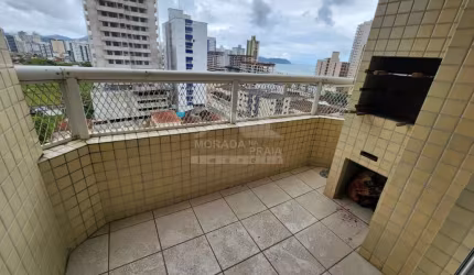 Apartamento na Aviação, 2 Dormitórios, Sacada, Lazer, Só na Imobiliária em Praia Grande.