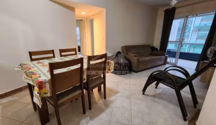 Apartamento totamente MOBILIADO e LINDA VISTA LIVRE no Canto do Forte, 2 suítes, só em Praia Grande.