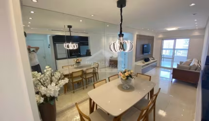 Apartamento Alto Padrão na Aviação, 2 Dormitórios, varanda gourmet, Confira em Praia Grande.