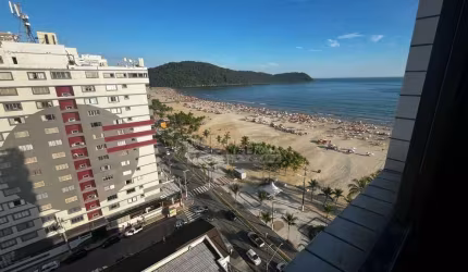 Apartamento FRENTE MAR no Boqueirão, 2 dormitórios, confira na imobiliária em Praia Grande.