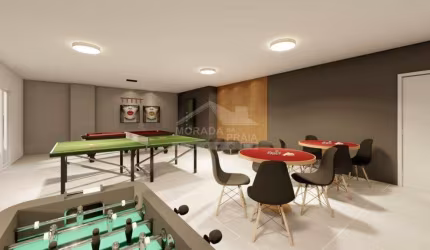 Apartamento na Aviação ,2 Dormitórios, 1 vagas, lazer, confira na imobiliária em Praia Grande.