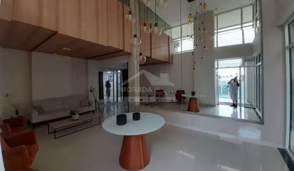 Apartamento TODO MOBILIADO no CENTRO do Boqueirão, Lazer, Confira na Imobiliária em Praia Grande.