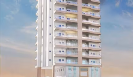 Apartamento 1 dormitório na Aviação, Lazer, VISTA MAR.  Só na imobiliária em Praia Grande