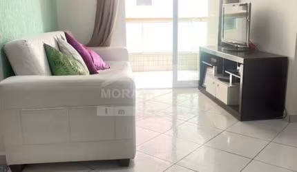 Apartamento na Aviação, 1 Dormitório, Terraço Gourmet, Sacada, Só na Imobiliária em Praia Grande.