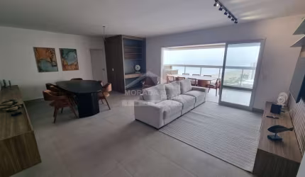 Apartamento NOVO e MOBILIADO na Aviação, 3 suítes, 3 vagas, lazer completo, confira em Praia Grande.