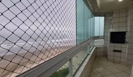 Apartamento FRENTE AO MAR no Caiçara, 2 Dormitórios, Confira na Imobiliária em Praia Grande.
