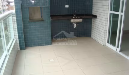 IMPERDÍVEL! Apartamento NOVO, 2 suítes, 100 metros mar. Confira na Imobiliária em Praia Grande.