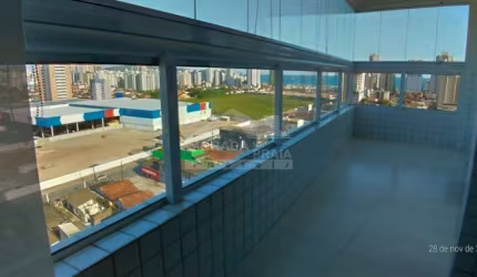 Apartamento 02 dormitórios (1 suite), com vista Mar Bairro da Aviação em Pria Grande.