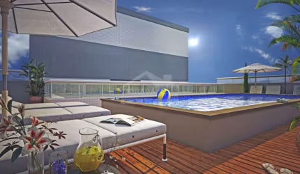 Apartamento de 2 dorms com 1 suíte no Maracanã . Confira na Imobiliária em Praia Grande.