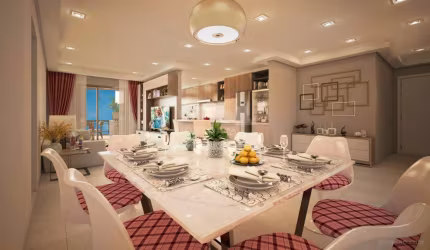 ALTO PADRÃO 3 suítes no Canto do Forte. Confira na imobiliária em Praia Grande.