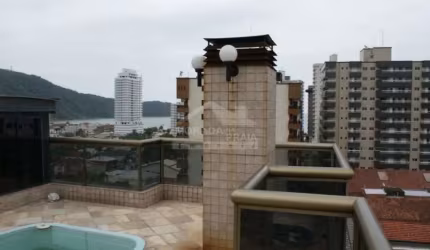 Cobertura TRIPLEX no Forte, 3 Suítes, Piscina, Quintal, Confira na Imobiliária em Praia Grande.