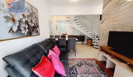 Excelente Cobertura Duplex - 100 metros da Praia  Reformada, sofisticamente decorada.