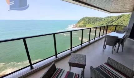 Belíssimo Apartamento com Vista Oceânica em Praia do Guarujá.